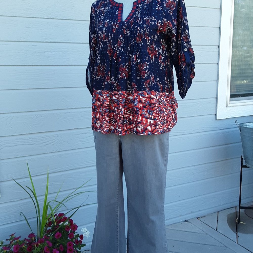 Christopher & Banks Grey Jeans Size 12P